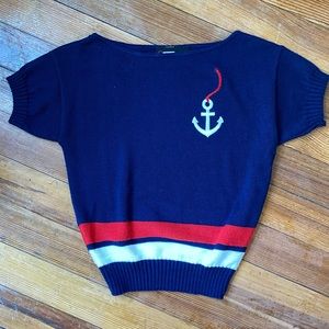 Vintage sailor top